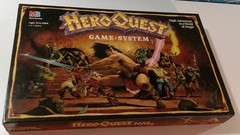 Hero Quest Board Game Milton Bradley -100% complete- 1990