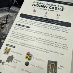Escape From The Hidden Castle Amigo Board Games OPEN BOX NOB Wolfgang Kramer