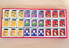 Pokemon Mahjong Family Ponjan Gold Silver Board Game Rare Retro TOMY Japan