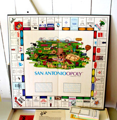 Vintage 1989 San Antonioopoly Board Game San Antonio TX Cityopoly Property