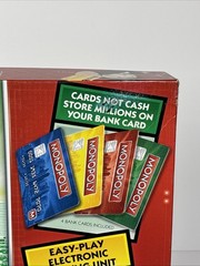 Monopoly Electronic Banking COMPLETE UNIT WORKS Hasbro 2013 Bank Cards