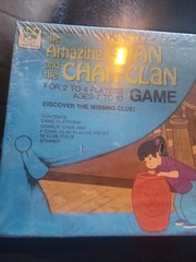 VINTAGE SEALED NOS 1973 HANNA BARBERA’S THE AMAZING CHAN AND THE CHAN CLAN GAME