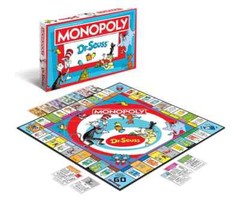 Dr. Seuss MONOPOLY® 8+ 2-6 PLAYERS 60+ MINUTES + FREE DVD