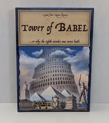 Tower of Babel Board Game Rio Grande Games 2005 Unpunched Open Box Complete