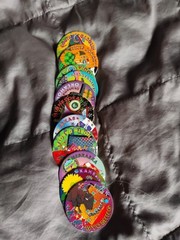 Vintage 90s Lot of Pogs United STATES