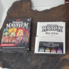 Dungeons & Dragons Dungeon Mayhem + Monster Madness Card Game Bundle