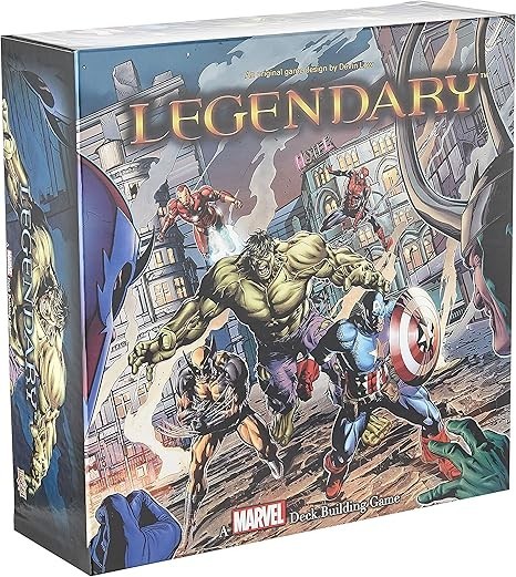 Legendary Deck Building Game Marvel Card Game Strategy 1-5 Players Board Game