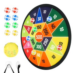 14″ Dart Board for Kids, Dart Game for 3 4 5 6 7 8 9 10 Years Old Boys & Girls w