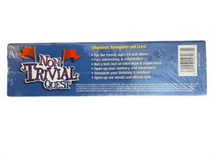 New Sealed Non-Trivial Quest Educational Family Board Game 14 Years-Adult