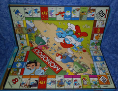 “SUPER RARE!” Monopoly: The Smurfs Collector’s Edition (2013) Complete in Box.