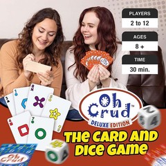 Oh Crud Deluxe Edition: A Trick-Taking Card & Dice Game for Adults & Families…