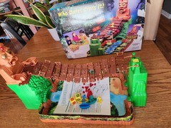 1992 Forbidden Bridge Board Game Milton Bradley WORKING Mint Complete Vintage