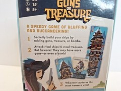 Castillo Games Guns or Treasure Family Board Game Ages 8+ 2 to 6 Players