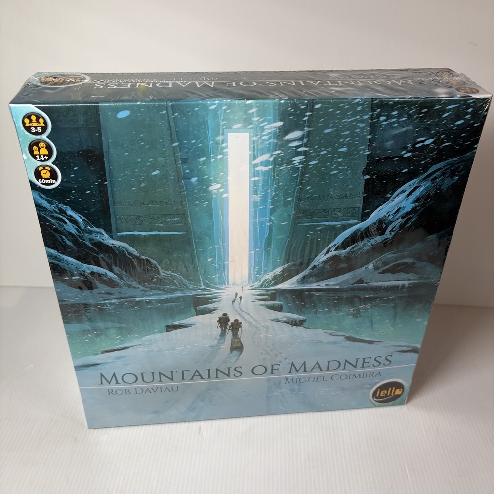 Mountains of Madness Board Game IELLO Sealed Rob Daviau Cooperative