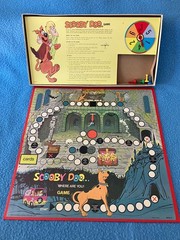 SCOOBY DOO Where Are You Board Game Hanna Barbera MB 1973 Missing Cards