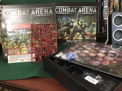 Warhammer 40K GW Combat Arena Board Game UNPUNCHED NEW Mint Box COMPLETE