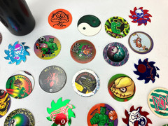 Pogs with Case (Lot of 95)