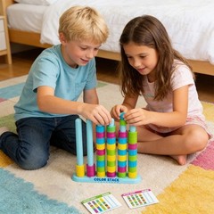 Creative Color Stack Challenge, A Fast-Paced Color Matching Puzzle Game OY