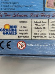 NEW Rio Grande Boardgame Saint Petersburg New Society & Banquet EXPANSION Game
