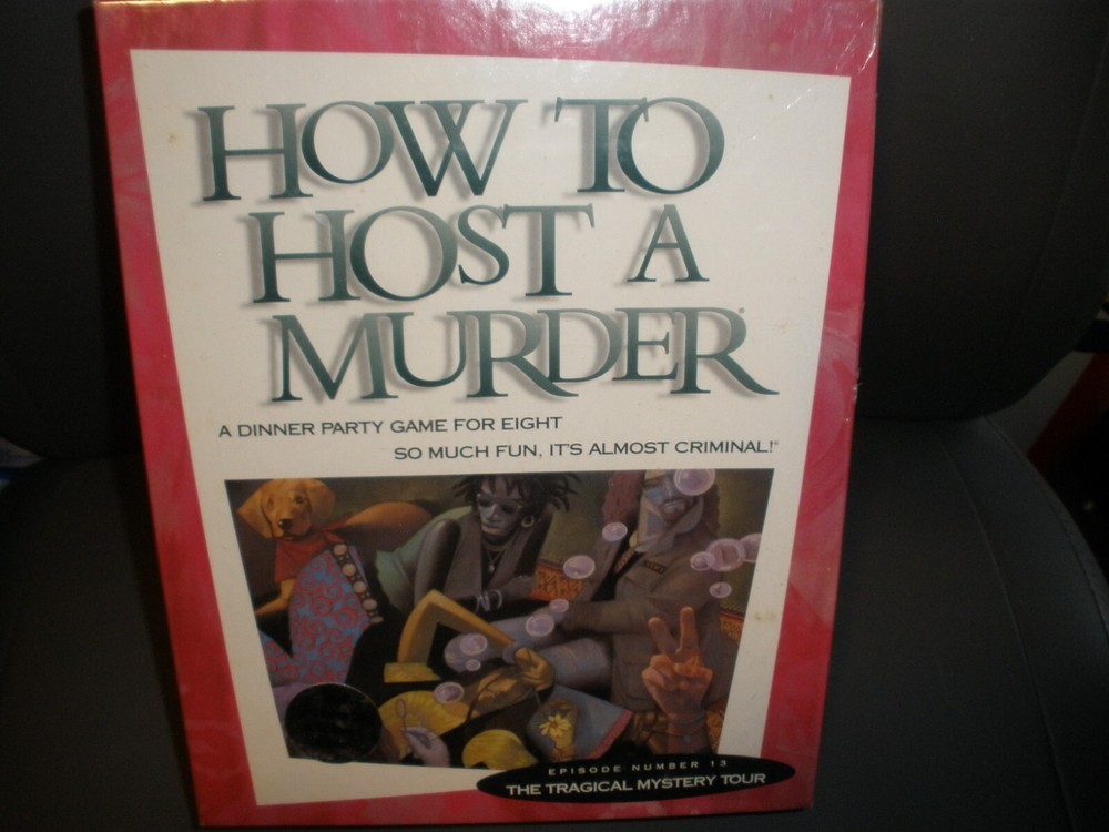 NEW How To Host A Murder Episode 13 Dinner Party Game Tragical Mystery Tour
