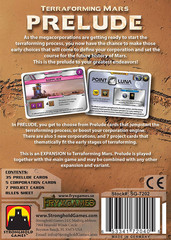 Terraforming Mars: Prelude Expansion by | Engine-Building Card Module with Acce