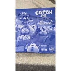 Goliath Catch the Fox Board Game 2-4 Players Ages 4+ Model 30752 Complete