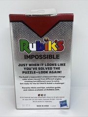 Rubik’s Cube Impossible Highly Challenging Iridescent Tiles Hasbro Gaming 8+