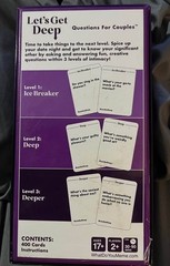 Three Games Great For Date Night, Love Is Blind, The Couples Game, Lets Get Deep