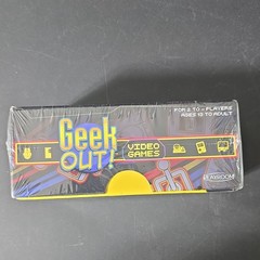 Playroom Geek Out! Video Games Trivia Board Game 2-10 Players Ages 13+