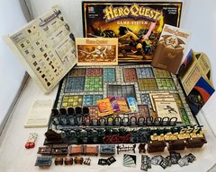 1989 Hero Quest Board Game HeroQuest Milton Bradley Complete Very Good Cond
