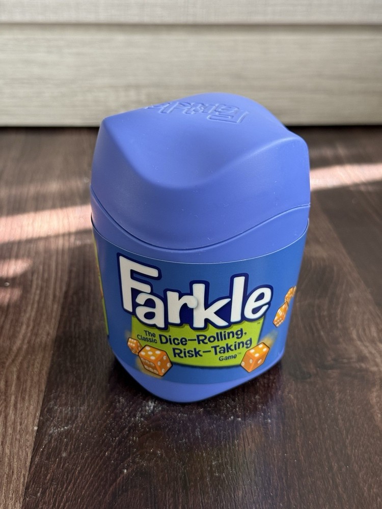 PlayMonster Farkle Game The Classic Dice Cup Complete