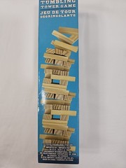 72 Pc Set Tumbling Tower Game Wooden Stacking Blocks New