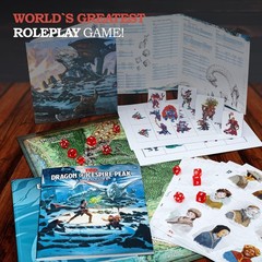 Craftycrocodile Dungeons And Dragons Essentials Kit – Set Bundled 6 Dice Sets