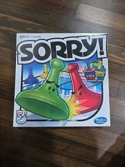 Sorry Board Game New Sealed Ages 6+ 2-4 players Hasbro Gaming A5065 Family Night