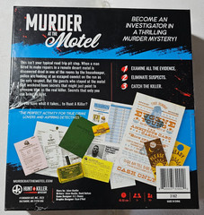 Hunt A Killer Murder at The Motel Mystery Game 2023 Open Box – 100% Complete