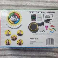 Just A Theory Board Game Team Theorist Ages 12+ New Sealed Allstar Innovations