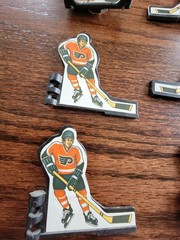 Coleco NHL Stanley Cup Hockey Table Top Replacement Players Flyers Set Of 6