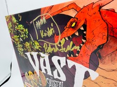 Vast: The Crystal Caverns SIGNED by Patrick Leder & Kyle Ferrin RARE Gen Con