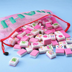 Kaleidoscope Mahjong Tile Set 160 Mahjong Tiles 1.2” Pink American Mahjongs Til