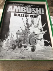 Ambush! + Ambush! Move Out – 1983/1984 Victory Games COMPLETE
