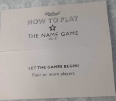 Ridley’s Games Room Party Compendium Classic Charades Name Game Quiz 2015