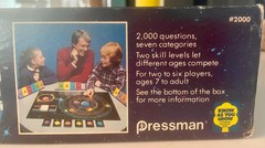 Pressman Vintage 1983 Retro Trivia Adventure Board Game-Full Complete 1983
