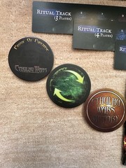 Cthulhu Wars Board Game First Edition Core Set – Complete, Open, Damaged Insert