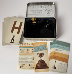 Trophies Trivia Game Cards Family Party Facade Games Metal Tin 2-30 Players 2019