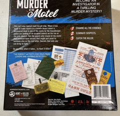 Hunt A Killer –Murder at The Motel Mystery Game–ages 14+– New/Sealed