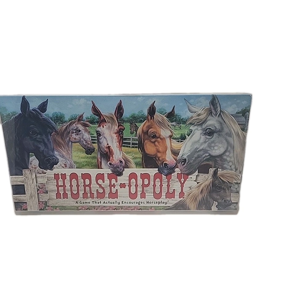 Horse-Opoly Board Game by Late For The Sky NEW SEALED Horseopoly USA Monopoly