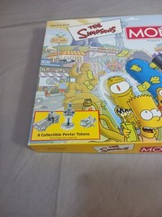 Monopoly The Simpsons Board Game 2001 Preowned Complete