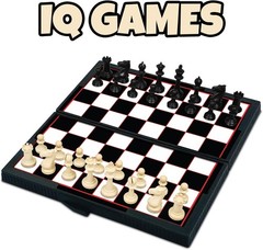 Magnetic Board Game Set – 12 Compact Travel Games for Families on the Go
