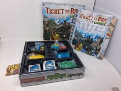 Ticket To Ride Europe Board Game Train Days Of Wonder – Complete