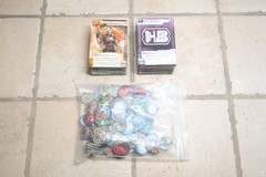 Android Netrunner – Revised Core Set – All Cards, Bag of Tokens, Great Shape!